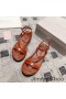 Jimmy Choo Mänty Foorumi Tasainen Sandaalit Naisten Lausuntojen Valmistelijat Vachetta Nahka Ruskea