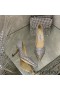 Jimmy Choo Romy Pumps Women Glitter Fabric Silver/Grey