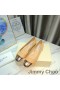 Jimmy Choo Watson Asuntoja Naisten Monogrammi Kiiltonahkaa Khaki