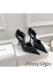 Jimmy Choo x Mugler Hihna 90 Pumput Naisten Nahka Ja Mesh Musta