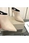 Jimmy Choo Lexx 100 Slingback Maultiere Damen Leder Mit Kette Trim Beige