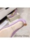 Jimmy Choo Love 85 Pumps Frauen Wildleder Lila