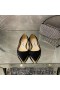 Jimmy Choo Liebe Wohnungen Frauen Wildleder Schwarz