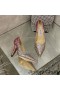 Jimmy Choo Liebe Pumpen Frauen Glitter Degrade Stoff Rose/Silber