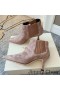 Jimmy Choo Maiara 65 Knöchel Stiefel Frauen Wildleder Rosa