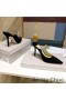 Jimmy Choo Bing Μουλάρια Γυναικών Σουέτ Με Κρύσταλλο Και Μαργαριτάρι Λουρί Μαύρο