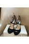 Jimmy Choo Emsy 105 Σανδάλια Γυναικών Σουέτ Μαύρο