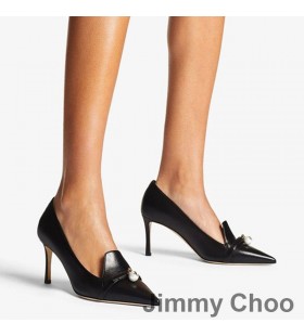 Jimmy Choo Felicitie 85 Î‘Î½Ï„Î»Î¯ÎµÏ‚ Î“Ï…Î½Î±Î¯ÎºÎµÏ‚ Nappa Î”Î­ÏÎ¼Î± ÎœÎµ ÎœÎ±ÏÎ³Î±ÏÎ¹Ï„Î¬ÏÎ¹ ÎœÎ±ÏÏÎ¿ Î•Î¾Ï‰ÏÎ±ÏŠÏƒÎ¼ÏŒ